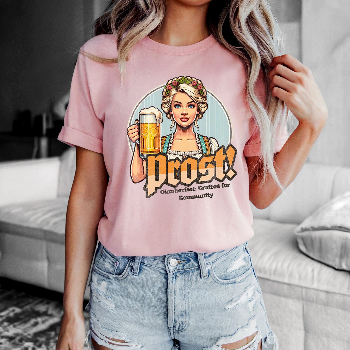 Oktoberfest Male Prost! Unisex Tee